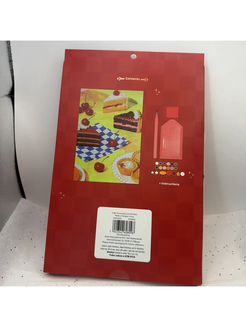 ArtMaker Crystal Creations Cake Party 12500 Diamond Painting Special Full Drill